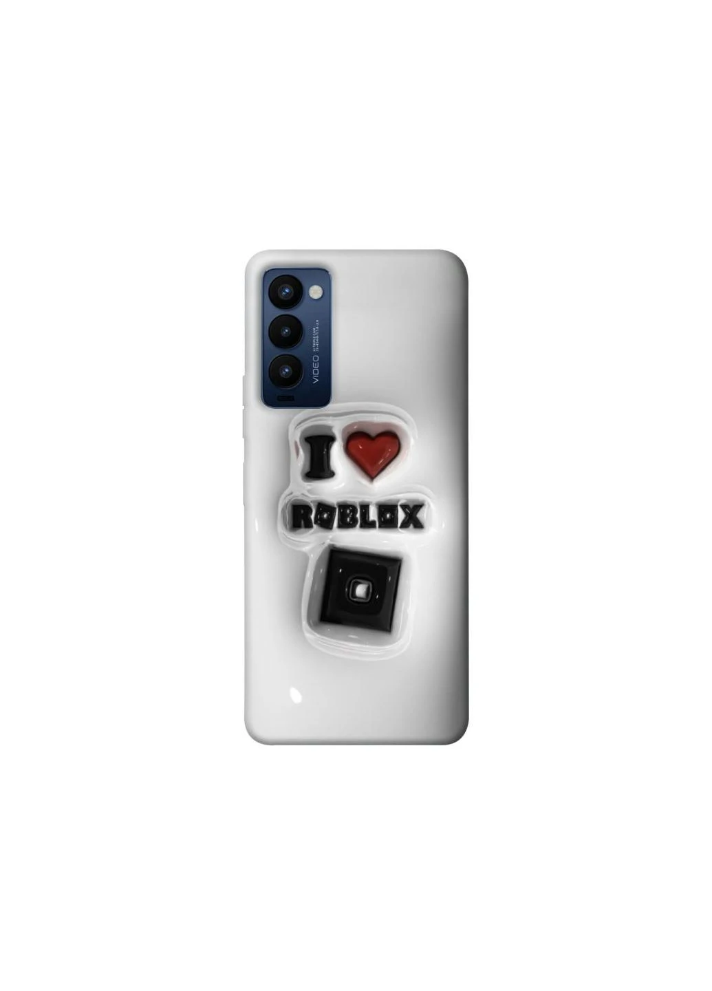 Чохол на TECNO Camon 18 I love Roblox Frontalka (354674177)