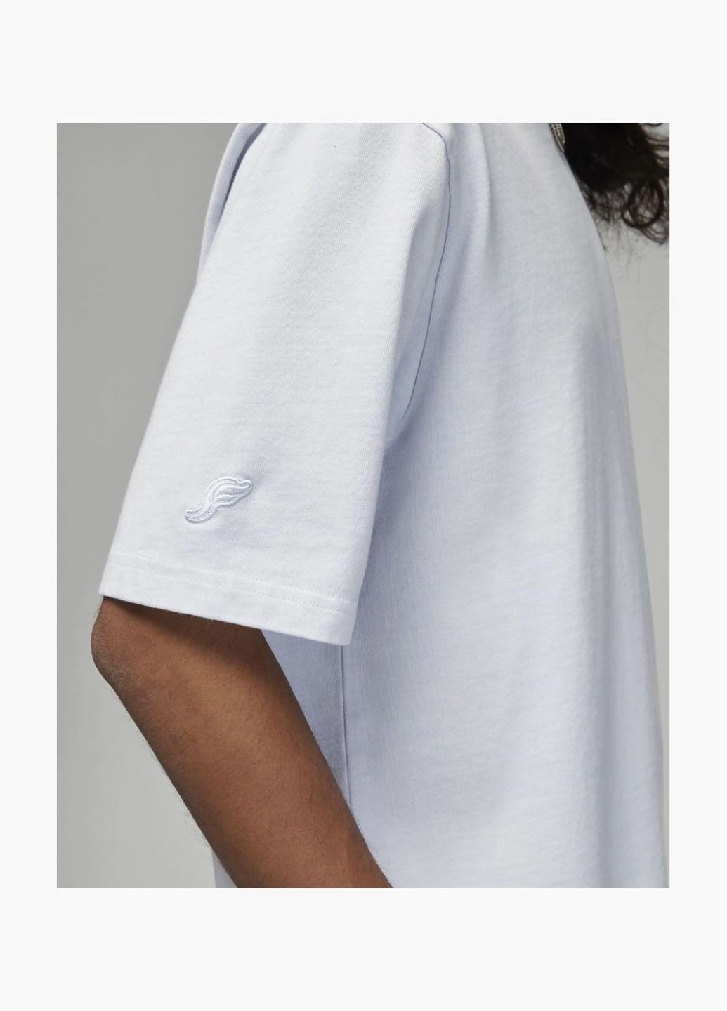 Белая мужская футболка x solefly tee white dv7511-085 Air Jordan