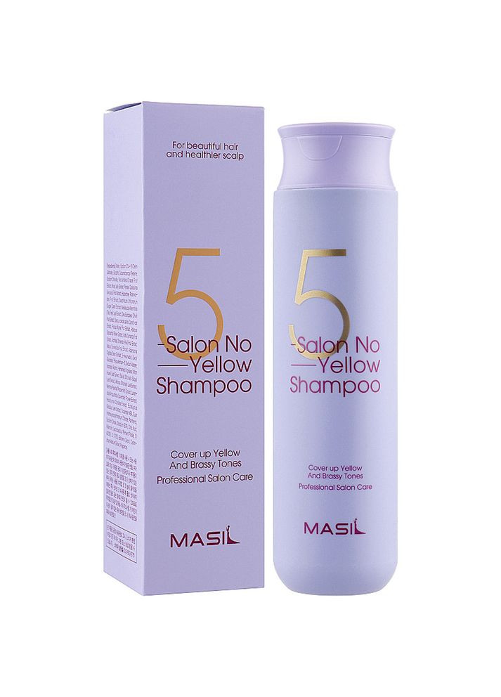 Шампунь против желтизны волос 5 Salon No Yellow Shampoo 150 мл (8809744060521) MASIL (361308468)