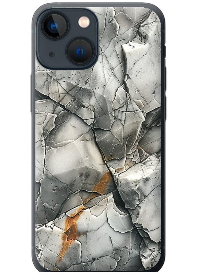 2D пластиковый чехол 'Серый мрамор' для Endorphone apple iphone 13 mini (285119505)