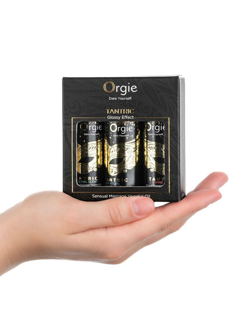 Набір олій для тантричного масажу Tantric Mini Size Collection (3х30 мл), зволоження Orgie (367108037)