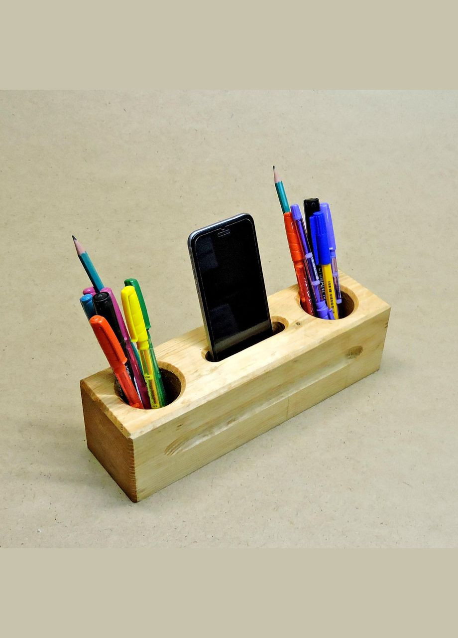 Настільний органайзер з дерева Джакобі каррі (КНЦ-000503) No Brand (328224544)