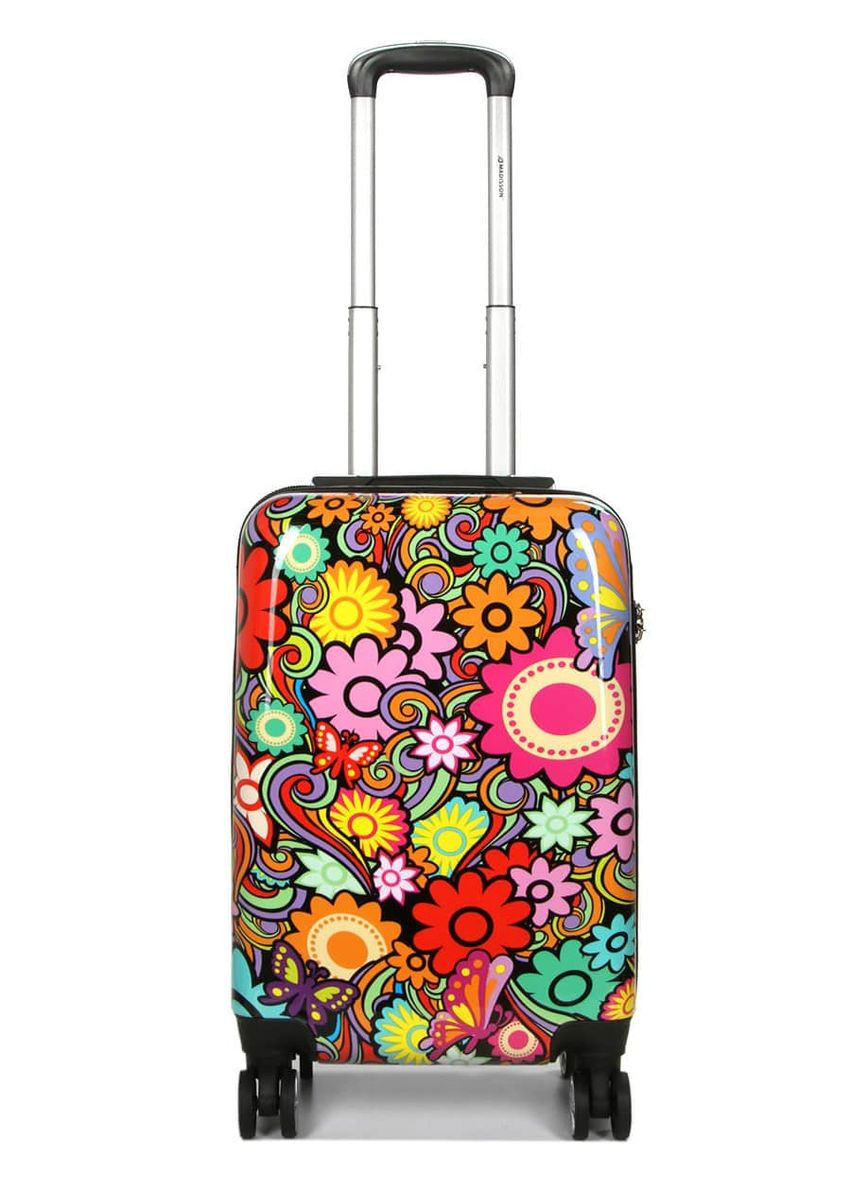 Чемодан малый S ручная кладь Madisson 96820X поликарбонат 38л Разноцветный Snowball (298284903)