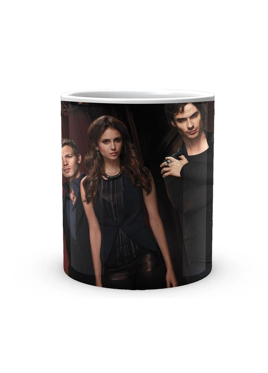 Чашка з принтом The Vampire Diaries Щоденники Вампіра VD 02.04 Кружка керамічна 0,33 GeekLand (378961362)