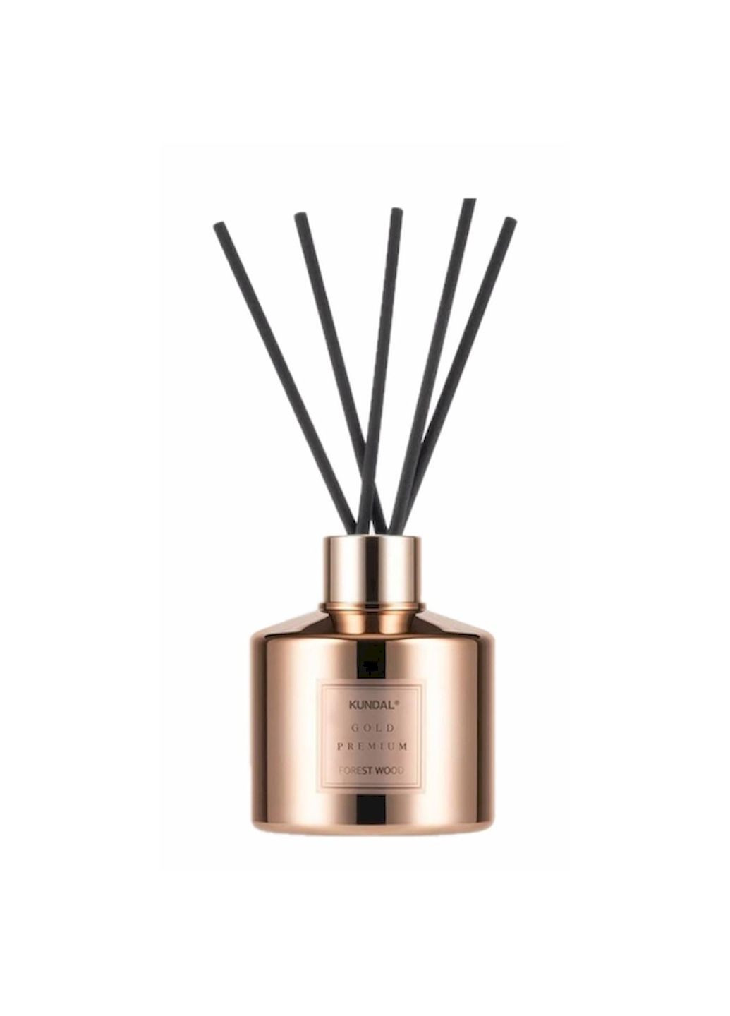 Аромадифузор Perfume Diffuser Gold Edition Forest Wood для дому з ароматом яскравих зелених нот, 200 мл Kundal (295355468)