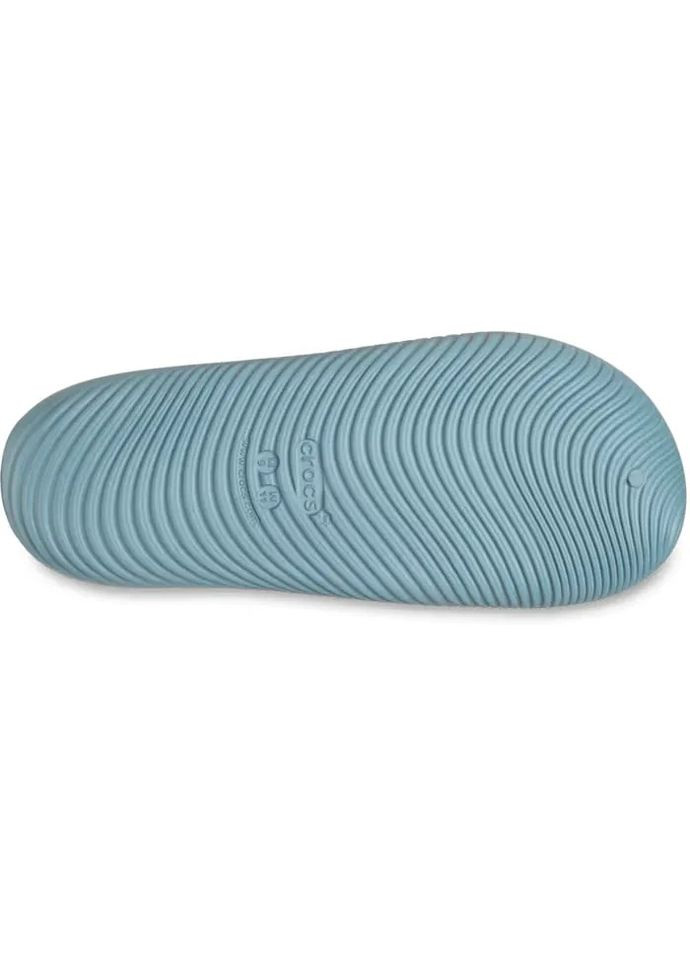 Серо-синие пляжные шлепанцы recovery slide pond 208392 Crocs