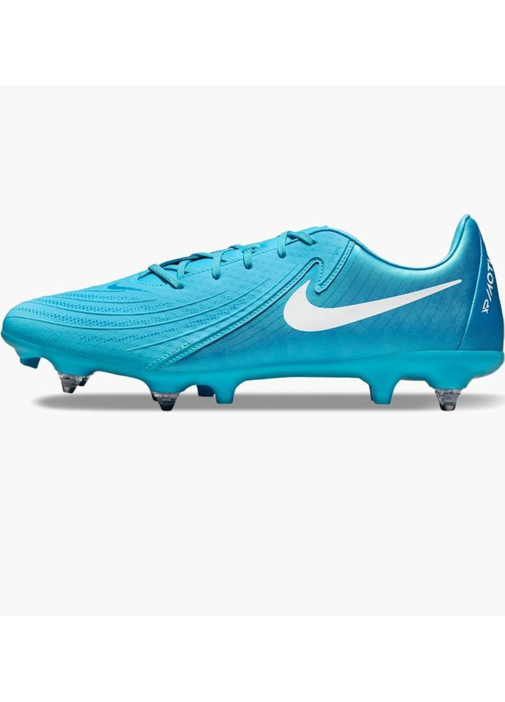 Голубые всесезонные бутсы phantom gx ii acad sg-pro ac fj2549-400 Nike