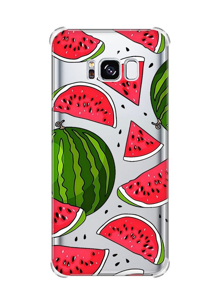 Чохол з потовщеними кутами на Samsung Galaxy S8:: Кавуни (принт 341) Creative (360702173)