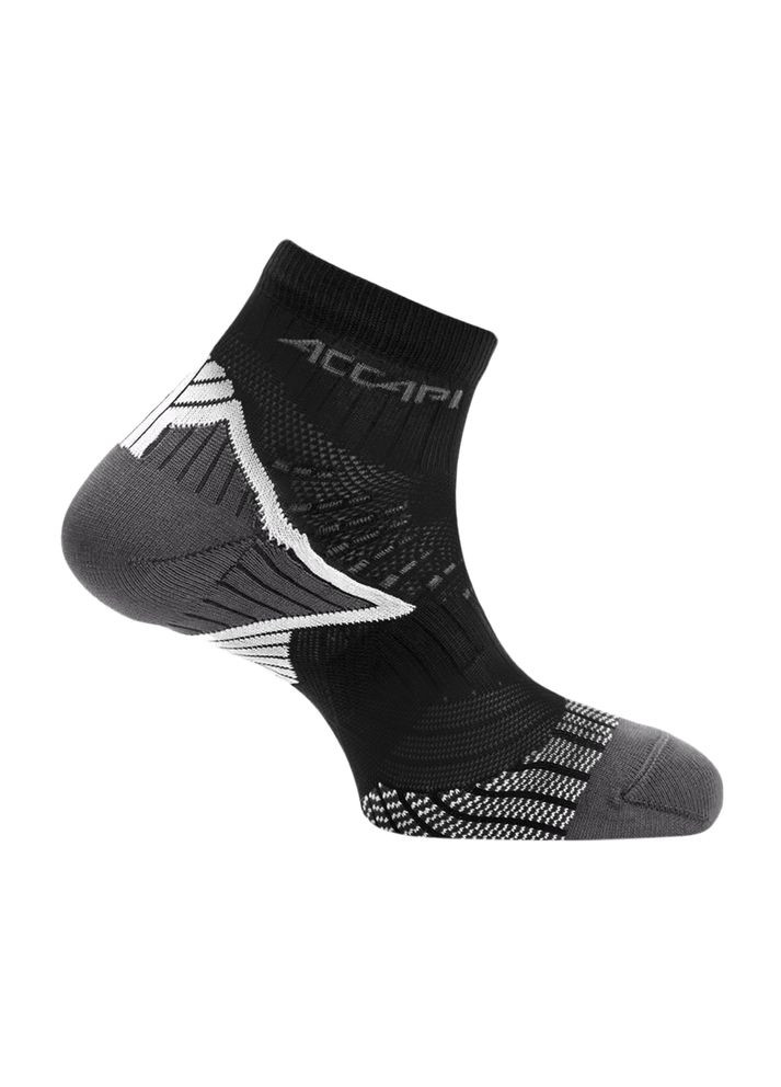 Чёрные носки треккинговые running ultralight black Accapi (340051448)