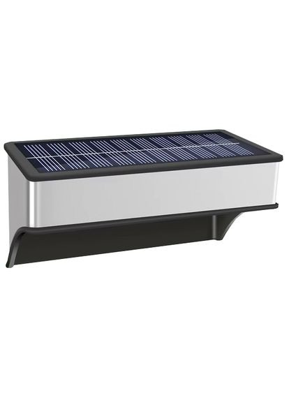 Настінний садовий світильник на сонячній батареї 4 шт з автоматичним включенням вуличний ліхтар із вологозахистом IP65 (SF286) No Brand (361161864)