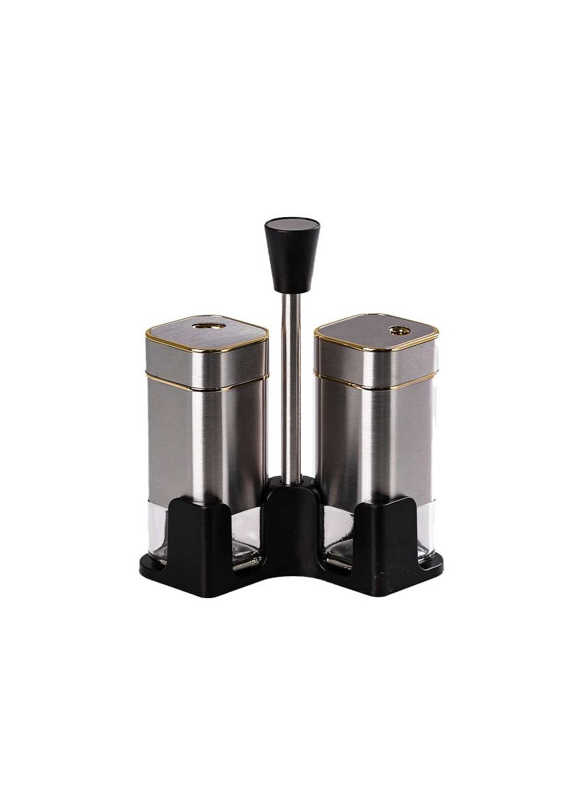 Набір ємностей для спецій на підставці 2 баночки по 120 мл, TS Kitchen (328441806)