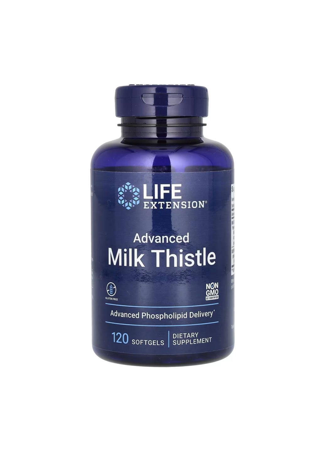 Розторопша Advanced Milk Thistle 120 капсул для здоров'я печінки детоксикація очищення організму Life Extension (368980236)