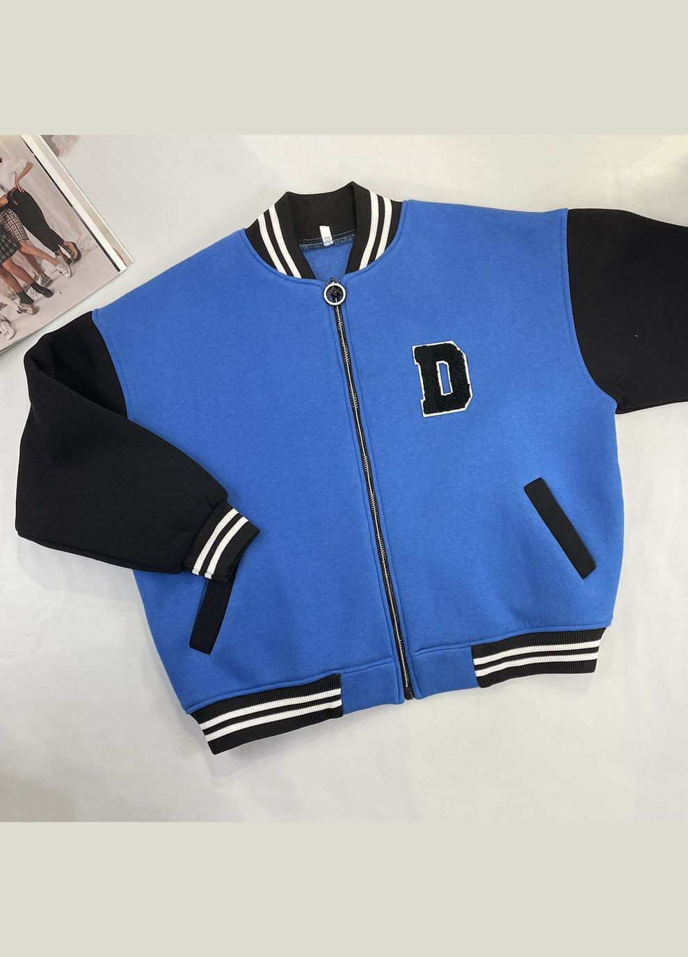 Утепленный бомбер для девочки No Brand (300000434)