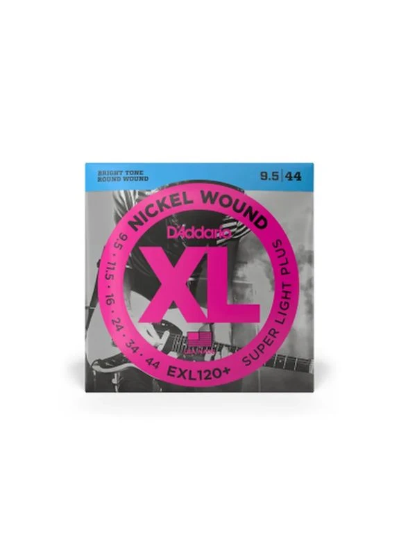 Струны для гитары XL Nickel Wound Super Light Plus (9.5-44) (EXL120+) D'Addario (398775711)