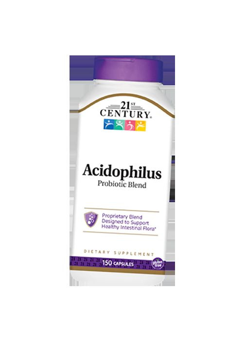 Смесь пробиотиков, Acidophilus Probiotic Blend, 300капс (69440002) 21st Century (323032394)