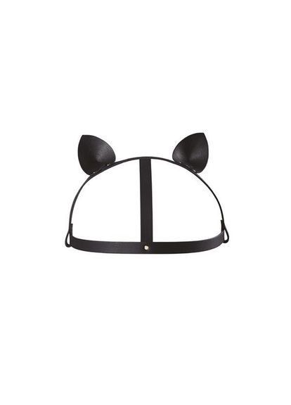 Маска кошечки MAZE Cat Ears Headpiece Черная CherryLove Bijoux Indiscrets (282708900)