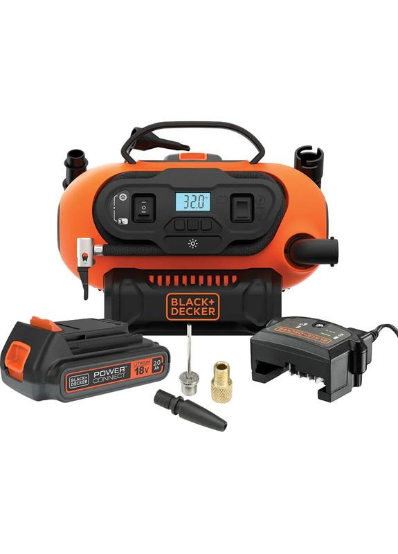 Автомобильный компрессор BLACK & DECKER BDCINF18N BLACK&DECKER (337689619)