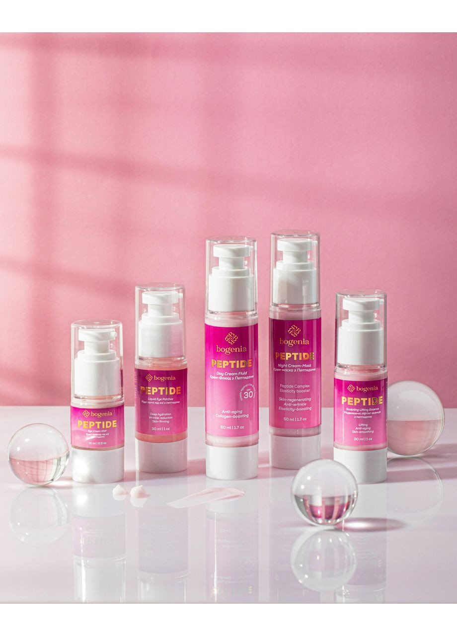 Рідкі патчі під очі з пептидами від 30 мл Bogenia (369504960)