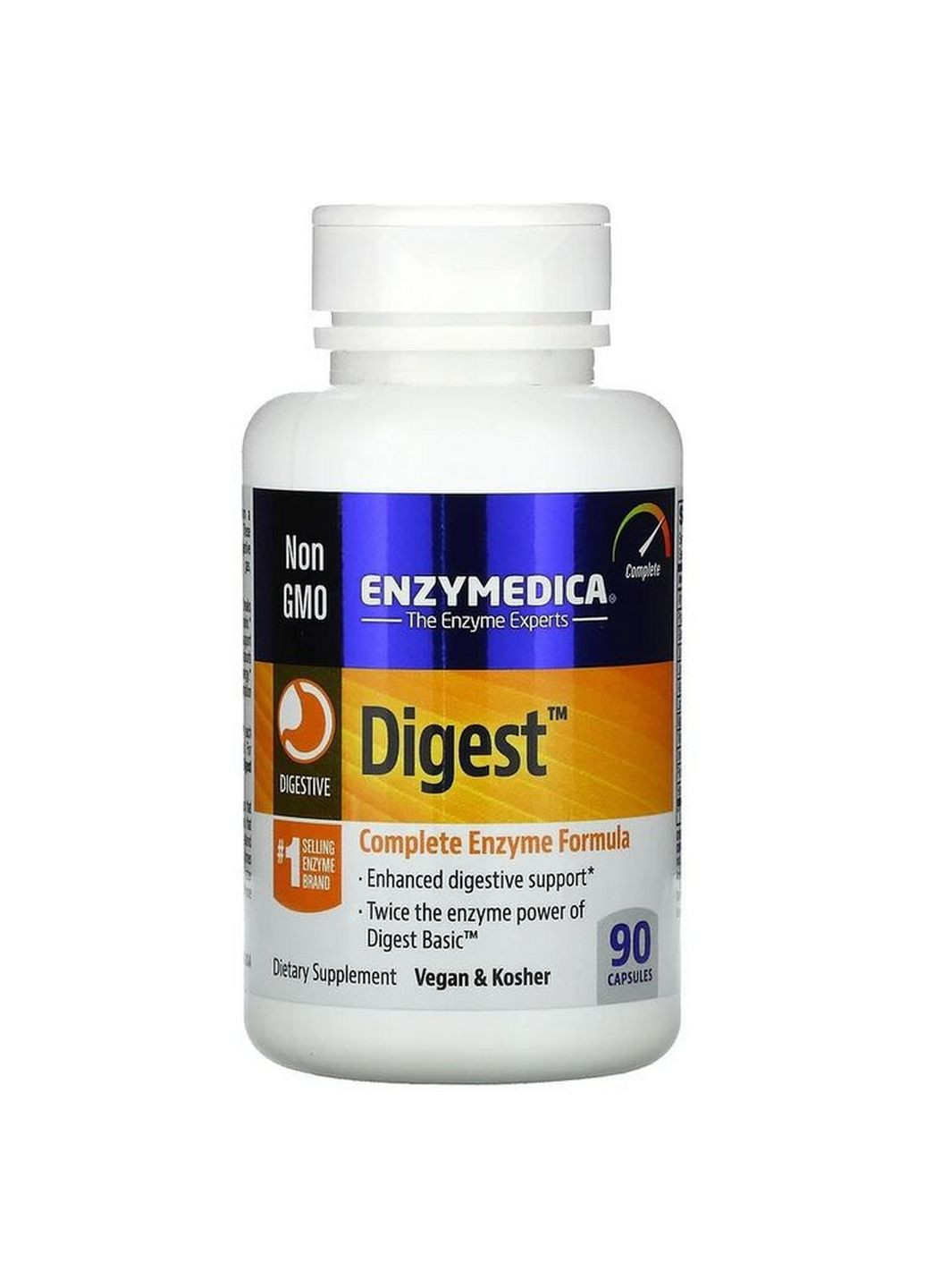 Натуральная добавка Digest, 90 капсул Enzymedica (293417024)