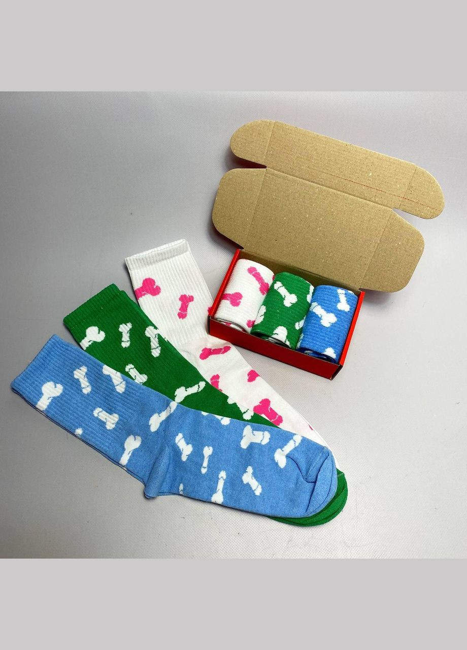 Комбинированные набор носков 3 пар Vakko (306094376)