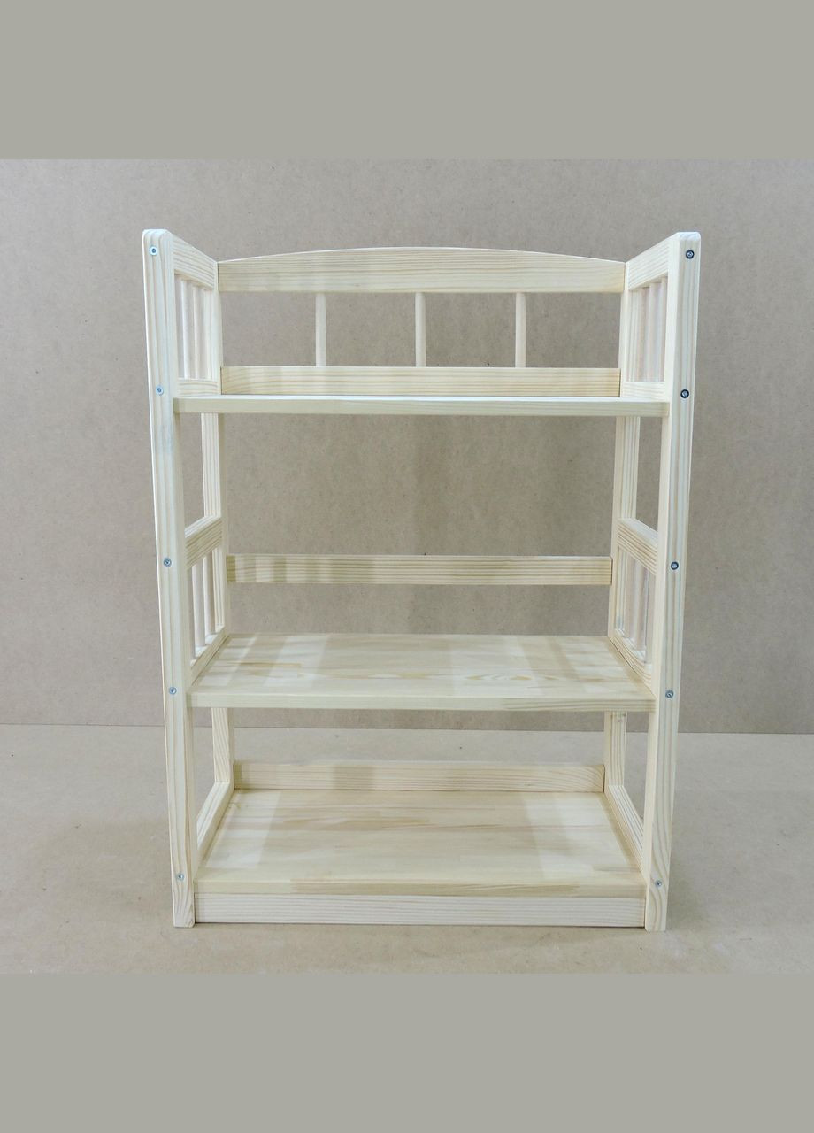 Этажерка разборная из дерева Лондон 3 бланже (МЕБ-0009301) No Brand (327868142)
