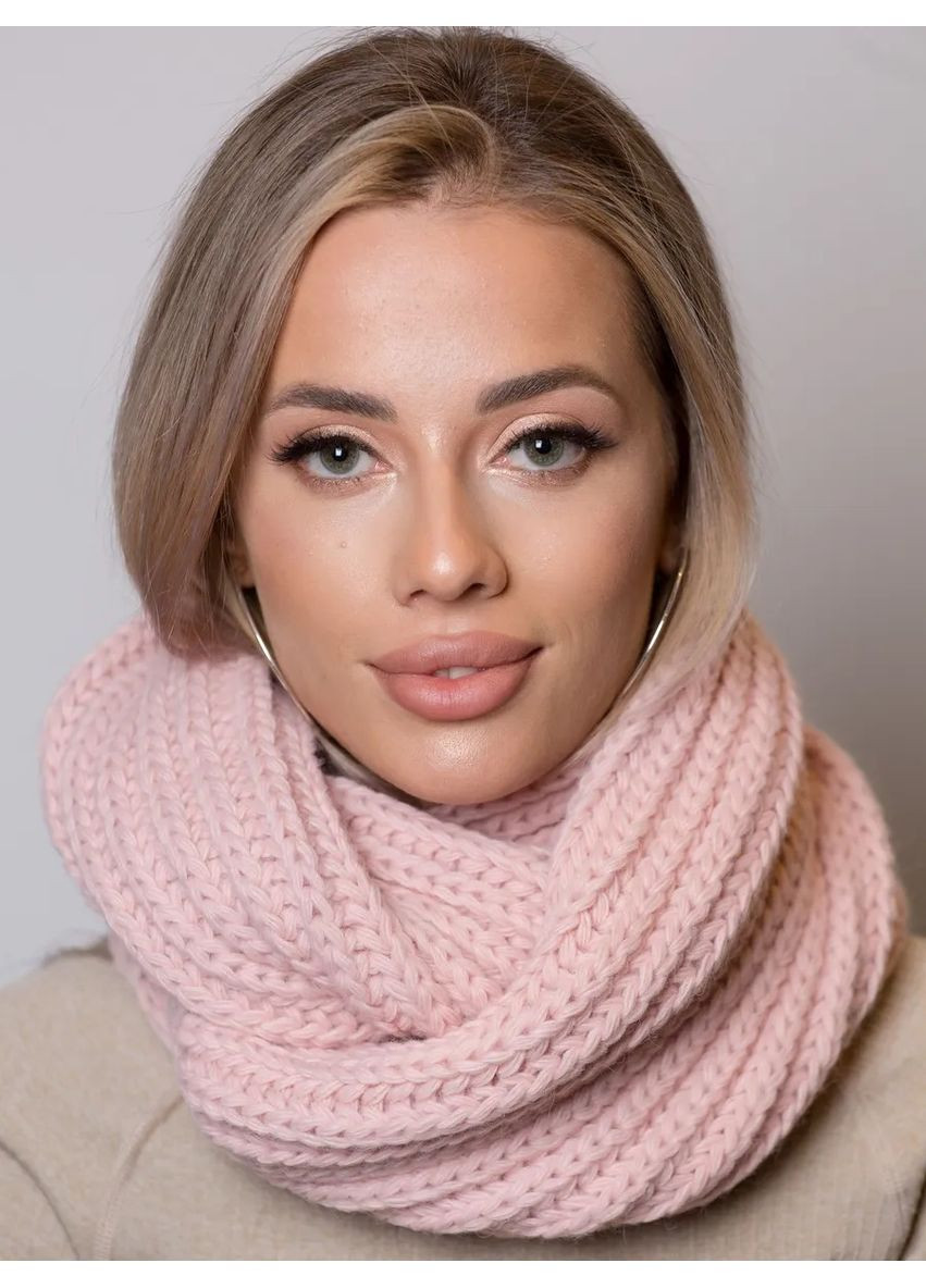 Женский шарф-снуд классический No Brand Хомут барбара (363254173)