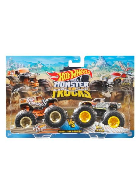 Набор из 2 машинок внедорожников серии "Monster Trucks", в ассортименте (FYJ64) Hot Wheels (293483805)
