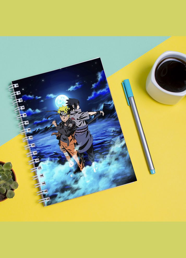 Скетчбук Sketchbook (блокнот) для малювання з принтом Naruto Наруто 16 Кавун блокнот для малювання (316132891)