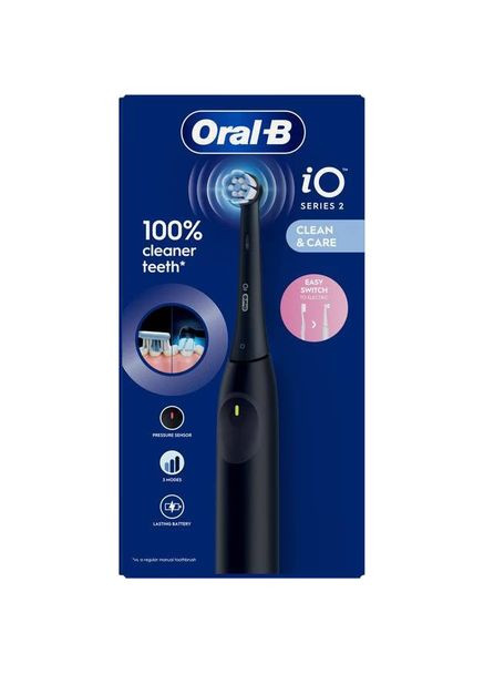 Зубна щітка iO Series 2 iOS2.1C9.0 типу 3770 Night Black (80816647) Oral-B (327008170)