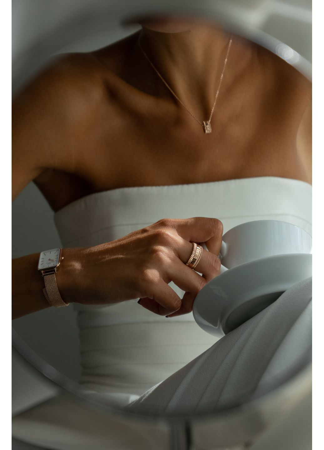 часы Quadro Pressed Melrose Daniel Wellington (368485105)