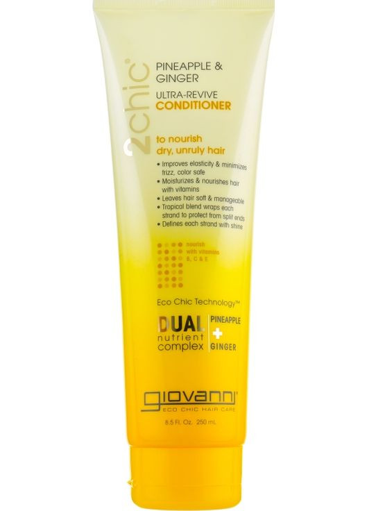 Кондиціонер для волосся Conditioner 2Chic Ultra-Revive Dry or Unruly Hair 250ml (410717-98090) Giovanni (368601185)