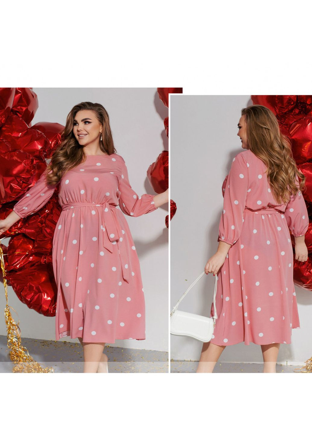 Розовое платье Liton