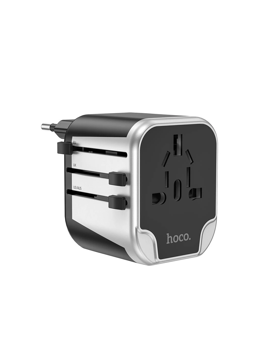 УЗП Level dual port universal conversion charger Black Hoco AC5 (386477506)