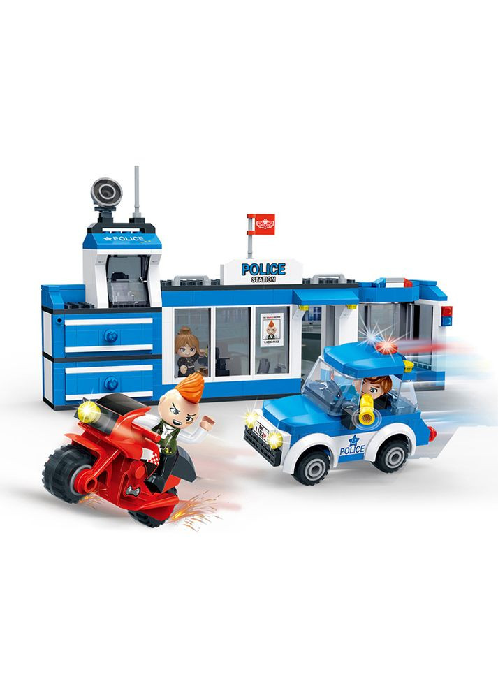 Конструктор - Маленьке відділення поліції колір різнокольоровий CB-00230929 Banbao (314893133)