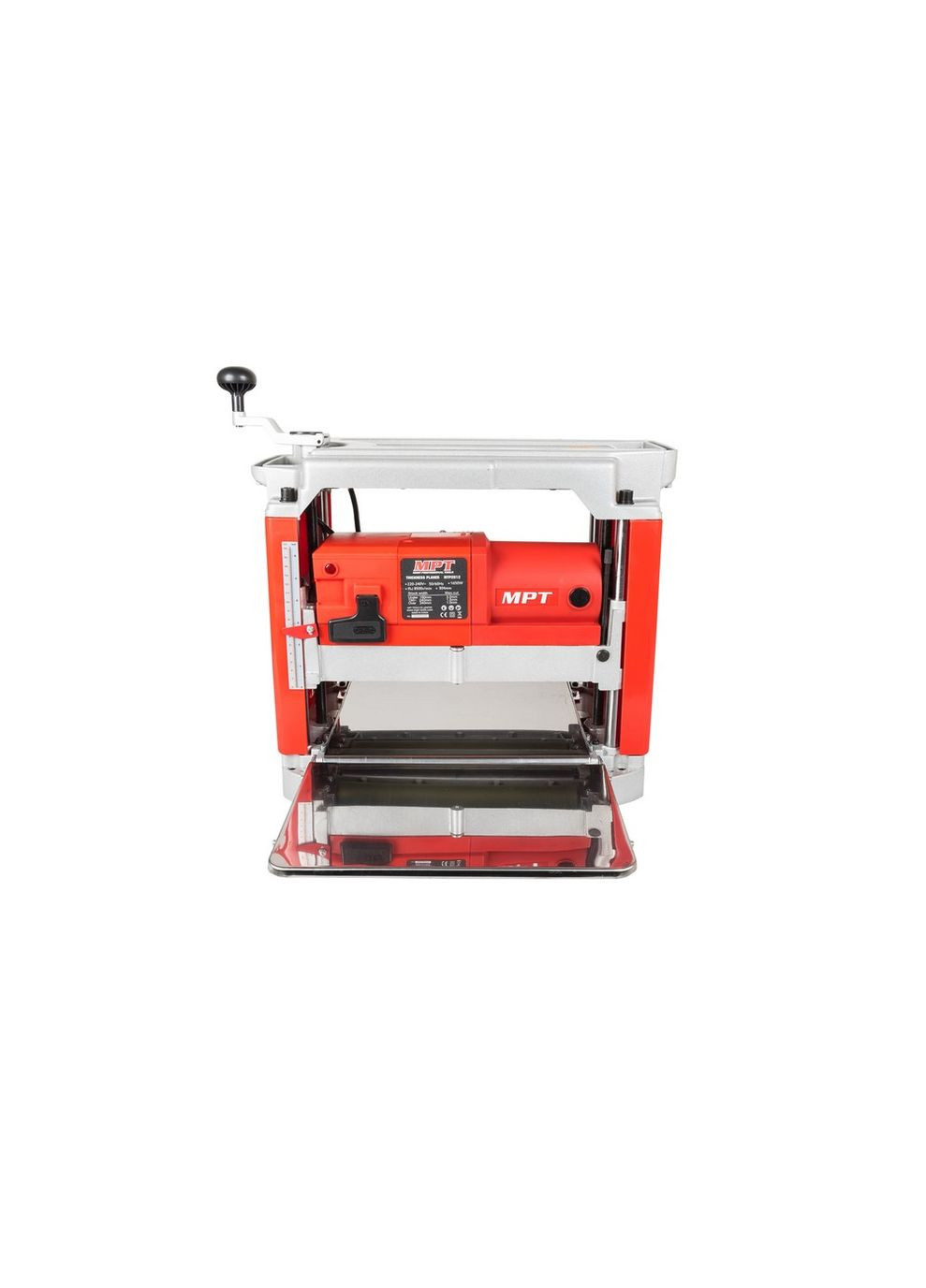 Станок рейсмусовый для дерева 1650 Вт 8500 об/мин 304 мм. Red (MTP2012) MPT (340911458)