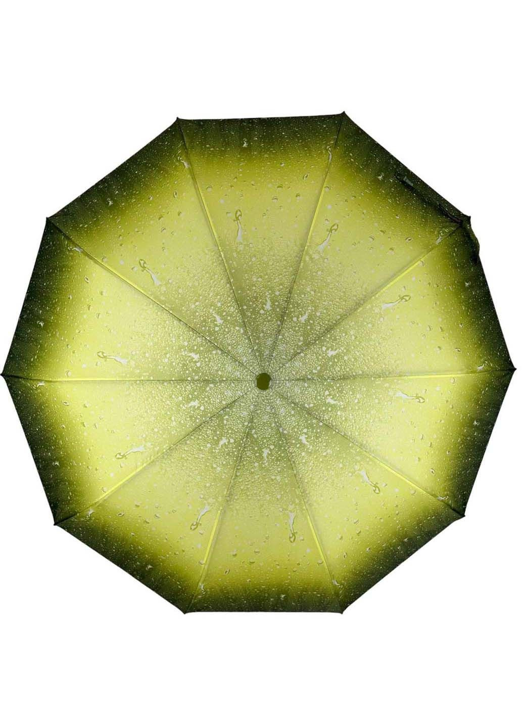 Жіноча парасоля напівавтомат з принтом крапель Bellissima (289977361)