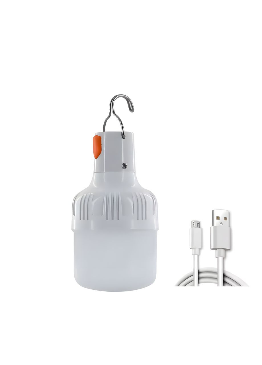 Перезаряжаемая USB LED лампа 60W повышенной яркости для кемпинга и аварийного освещения No Brand (369623695)