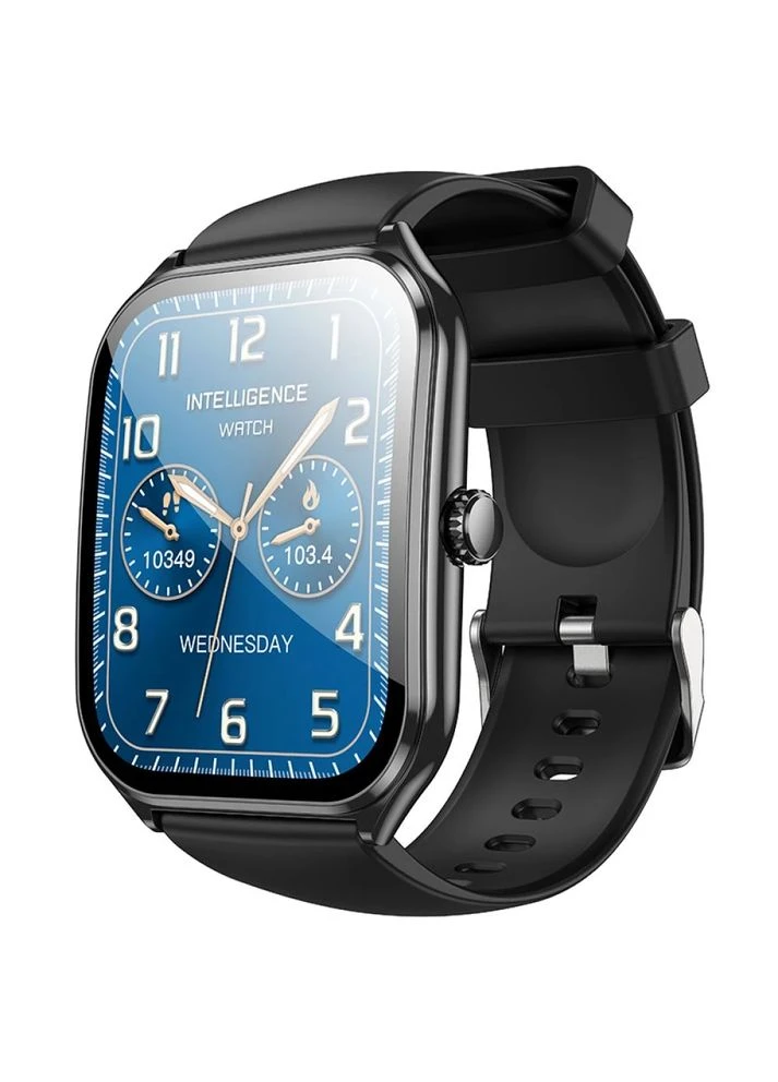 Смарт-часы AMOLED 49mm. 200 мАч. IP67 Smart sports watch (call version) Black (6942007648479) Hoco Y28 (398123722)