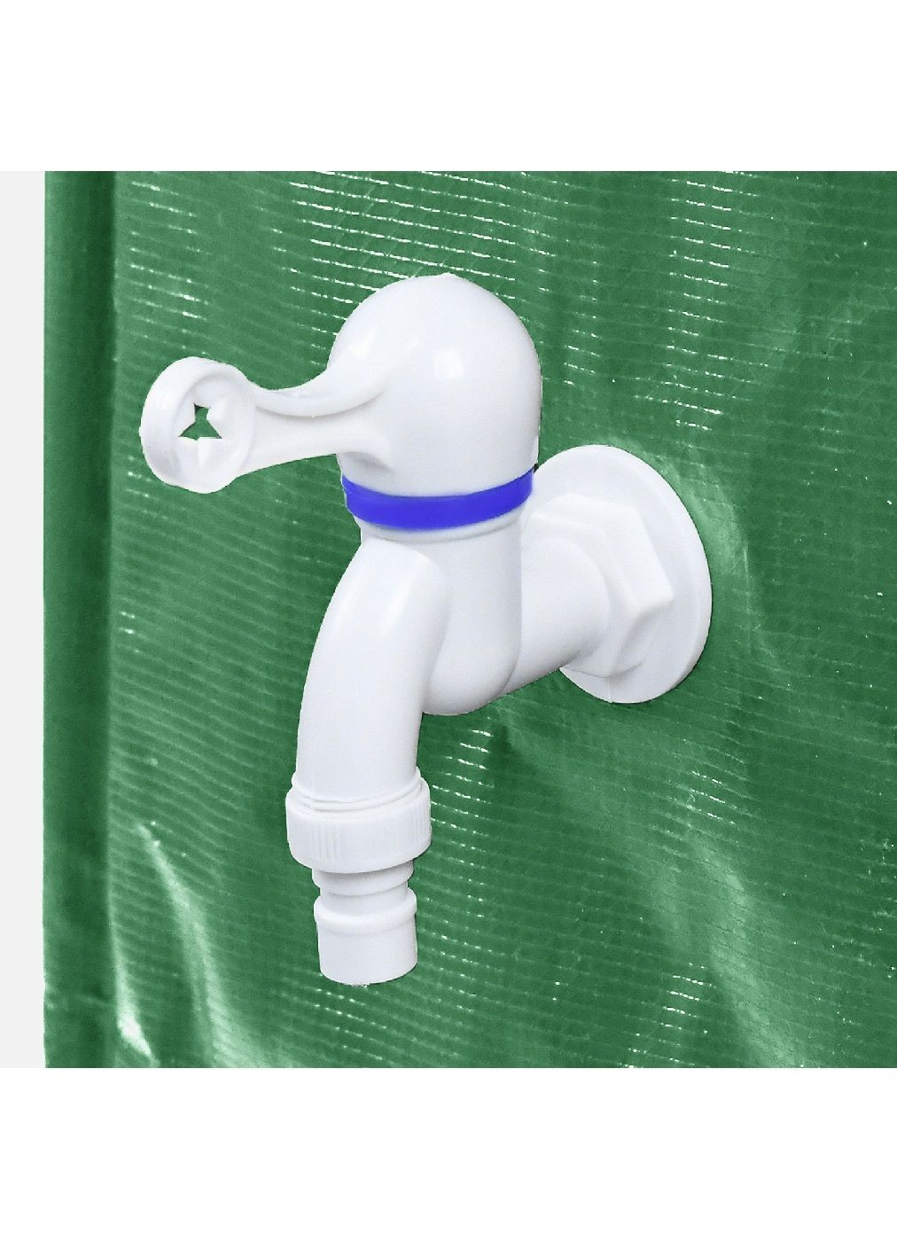 Складна бочка з краном опорами захисною кришкою фільтром переливним клапаном для збору дощової води 100 л (481458-Prob) Unbranded (362064504)