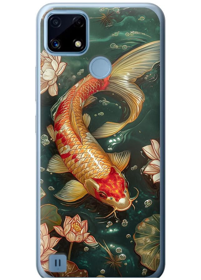 Силиконовый чехол 'Мелодия Лотоса' для Endorphone Realme C21 (291131110)