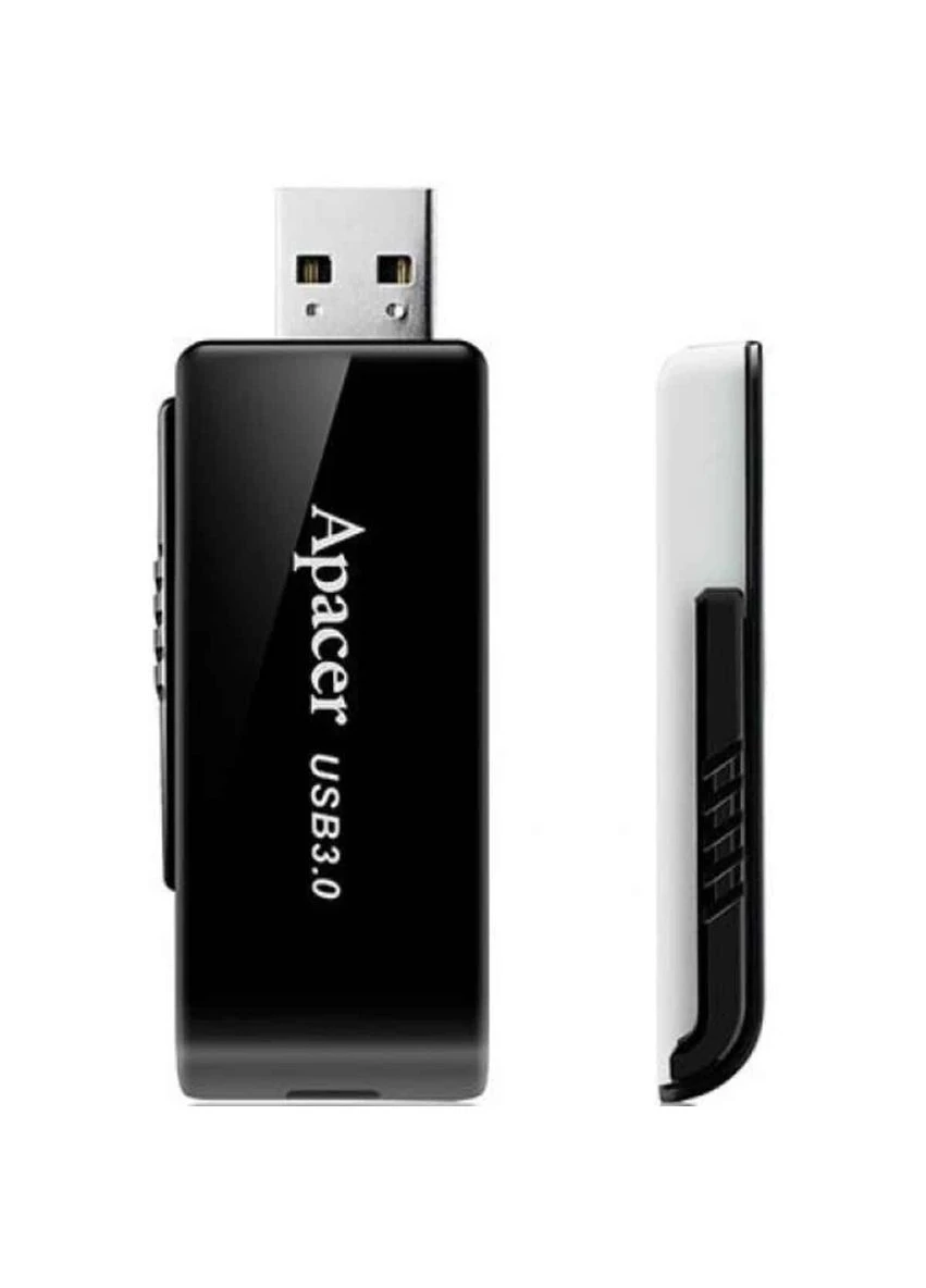 Flash USB 3.0 AH350 128Gb black Apacer (300683941)