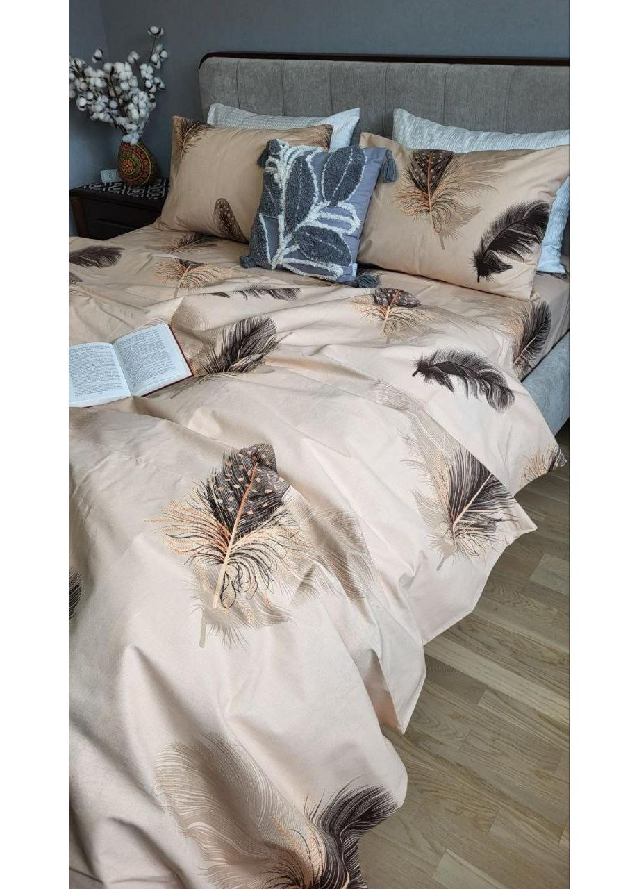 Постельное белье с резинкой Фрея, бязь PREMIUM Полуторный размер, наволочки 50/70 No Brand (364220369)