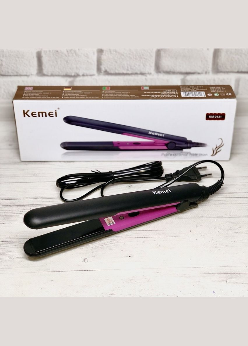 Плойка-випрямляч для волосся KM-2131 Kemei (332614972)