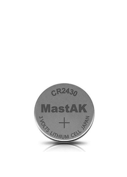 Дискова батарейка Lithium Cell 3V CR2430 Mastak (370779977)