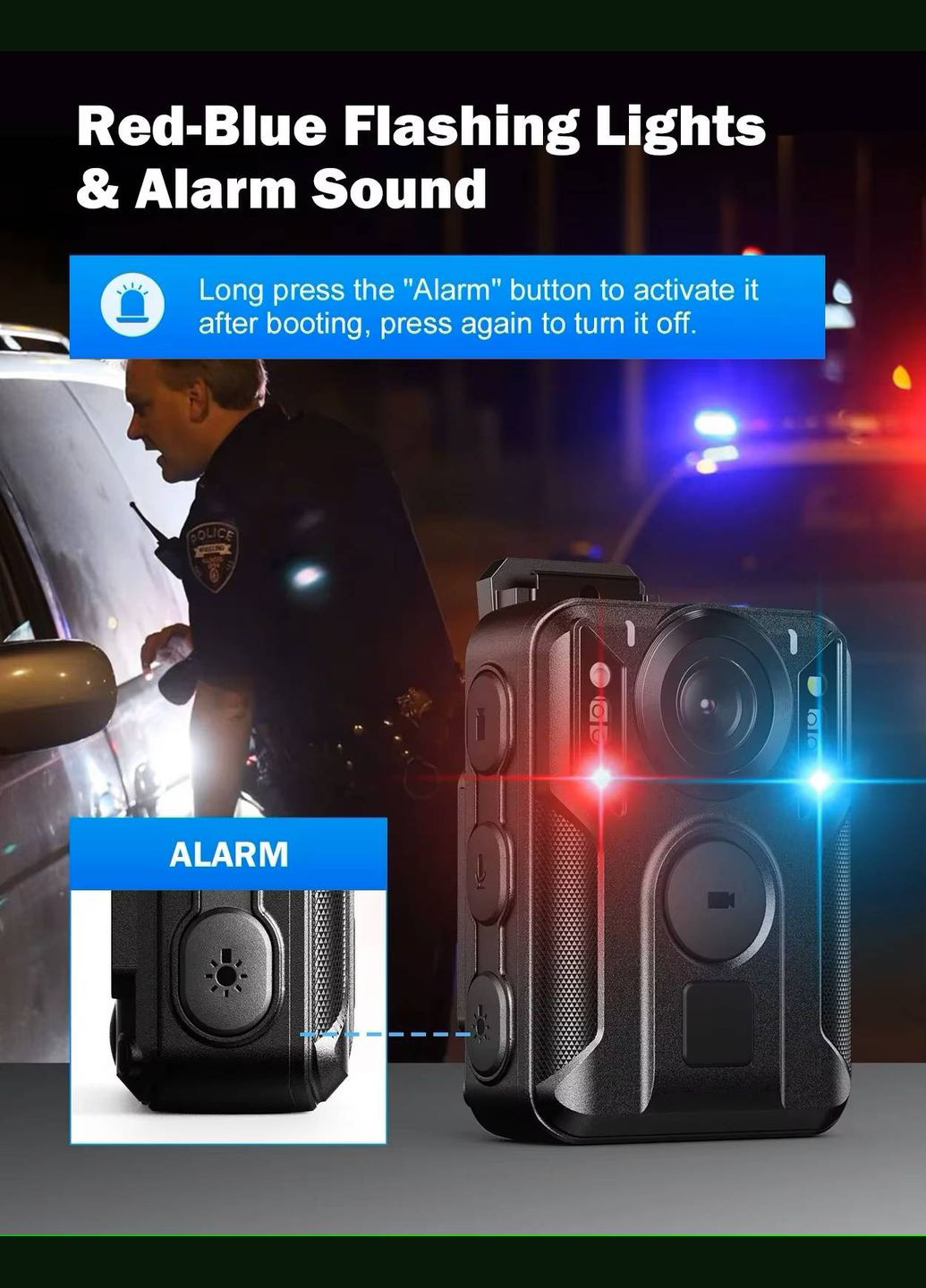 Боди камера M6, GPS, 64Gb (1332) Boblov (333832050)