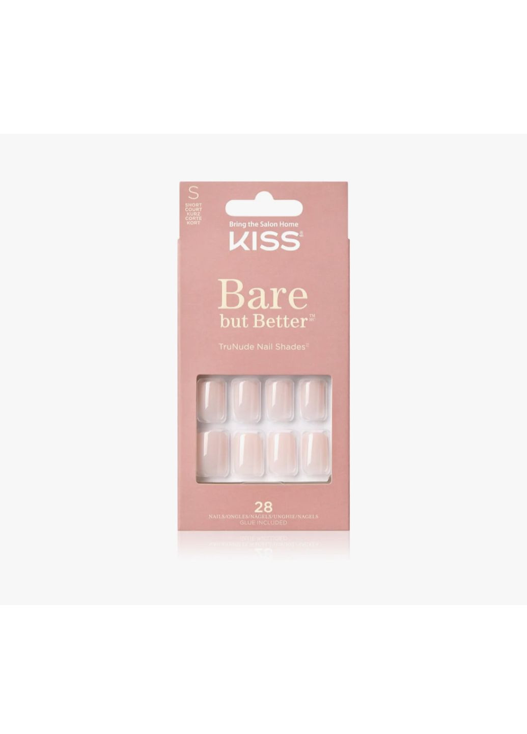 Bare But Better Short накладні нігті Kiss (367832472)