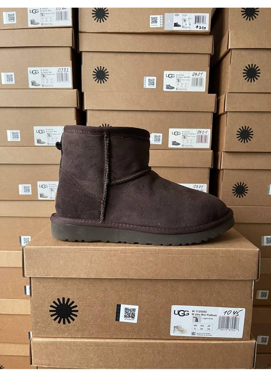 Женские UGG Classic Mini II (Замша) No Brand (364860134)
