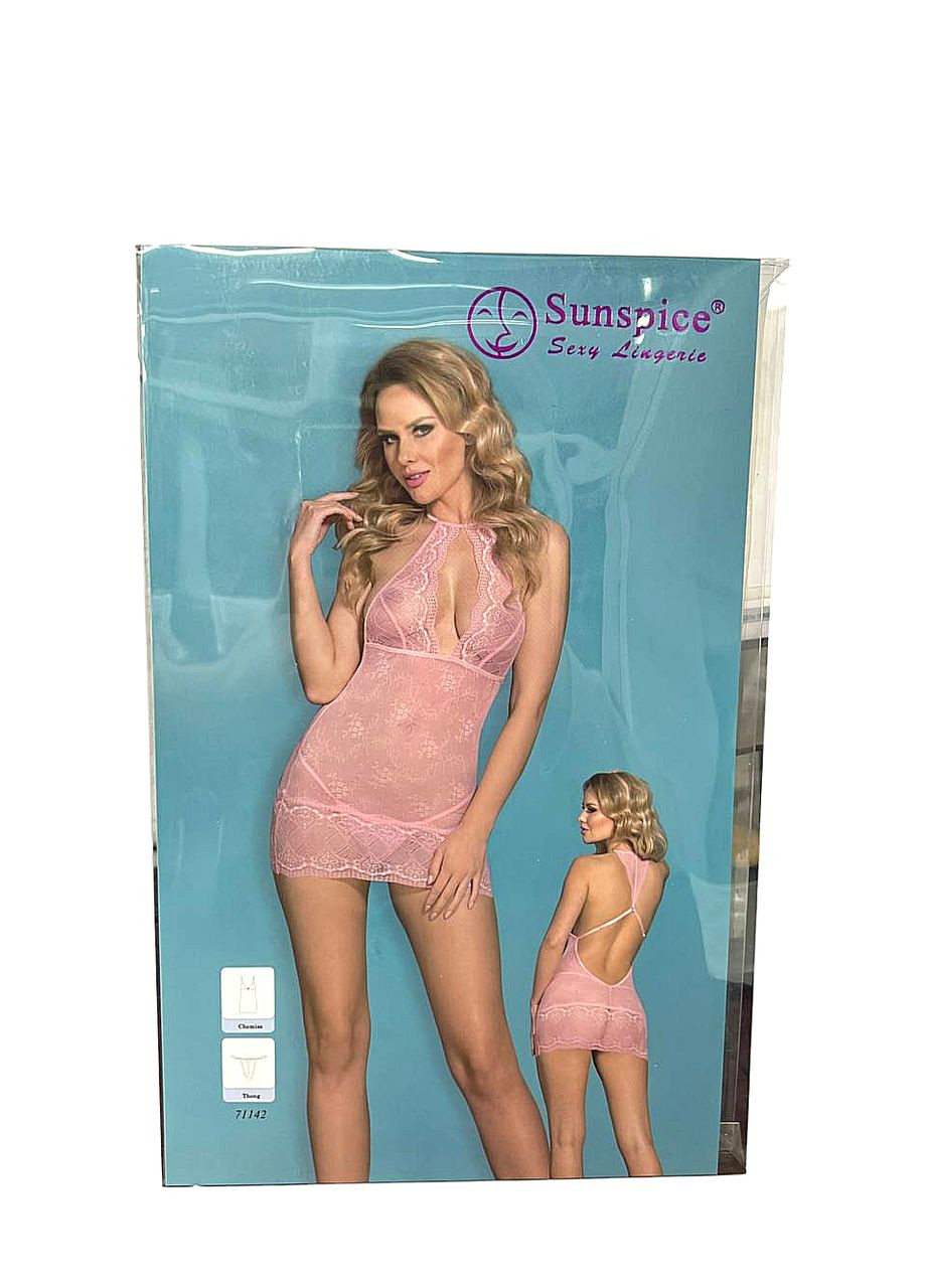 Комплект платье-бебидол сетка и стринги,, Sunspice (331171474)