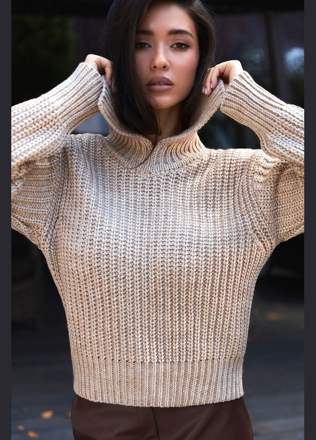 Бежевий демісезонний светр 2782 Bellise