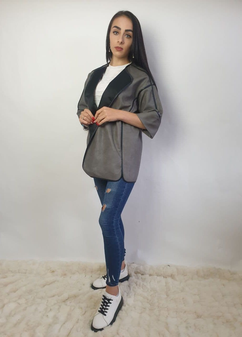 Кардиган PGA165O3CP Сірий Silvian Heach (315834502)